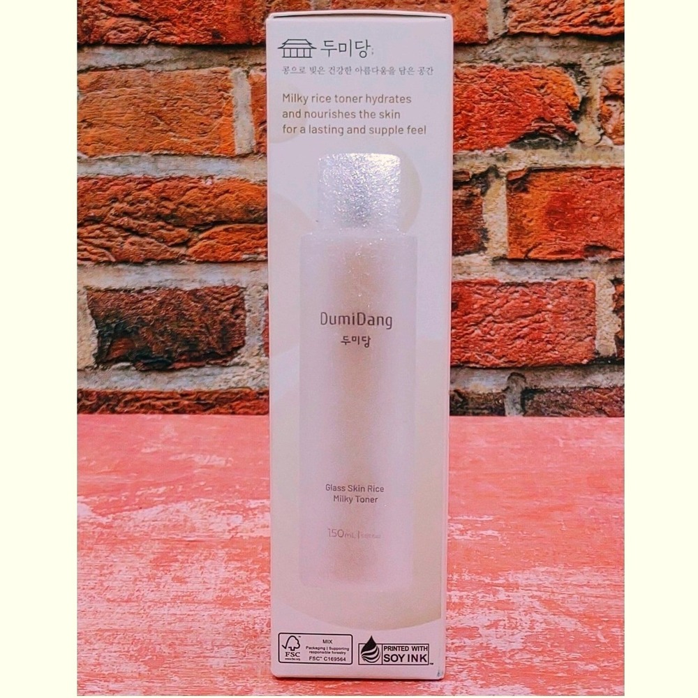 DumiDang Glass Skin Rice Milky Toner Hydrates Nourishes Lasting Supple 150ml - Picture 2 of 7